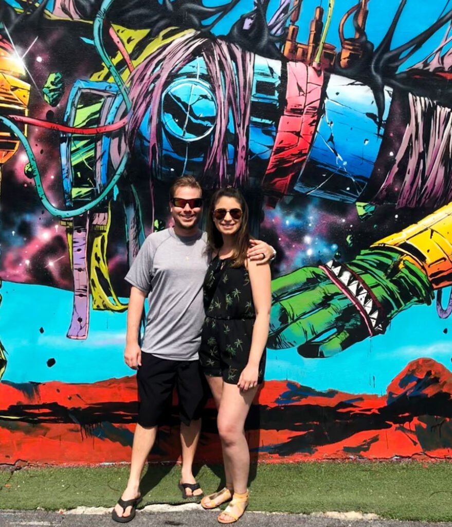 Date night in Wynwood at Wynwood Walls