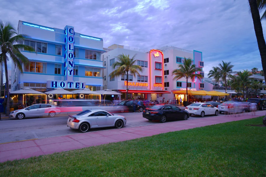 date night out in south beach