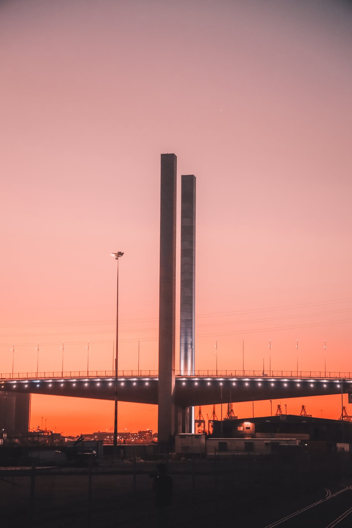 Bolte Bridge at Sunset