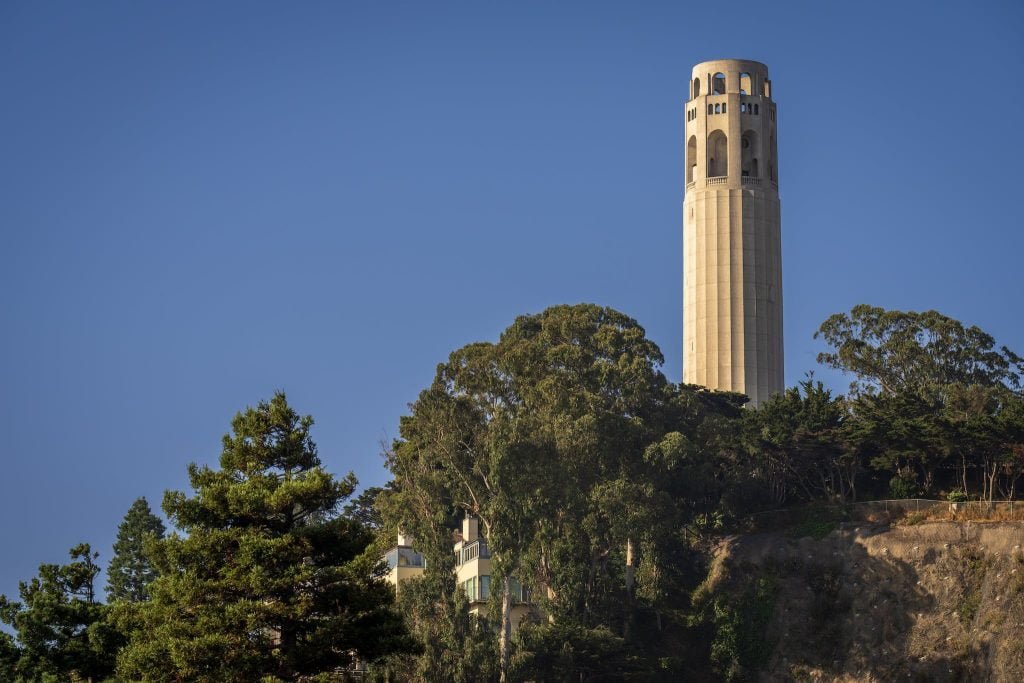 Coit Tower in San Francisco