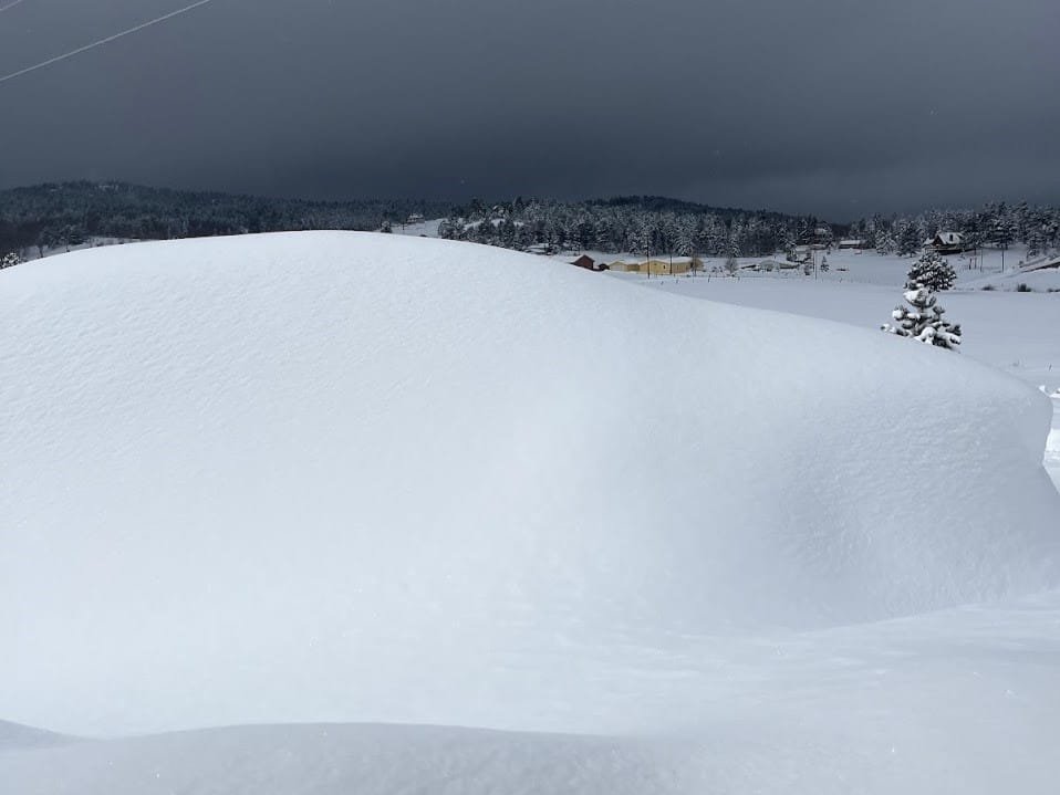 our march snowfall