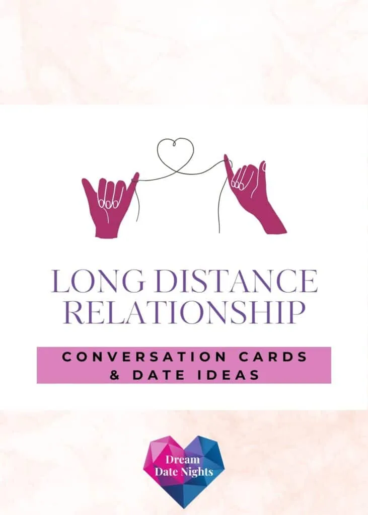 Dream Date Nights Long Distance Relationship Conversation Cards