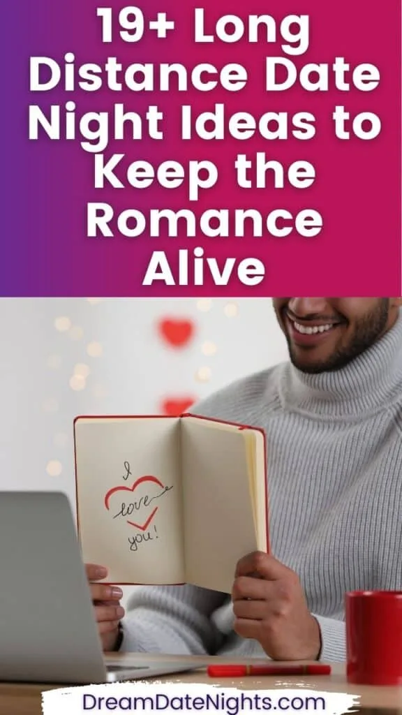 Long Distance Date Ideas pin