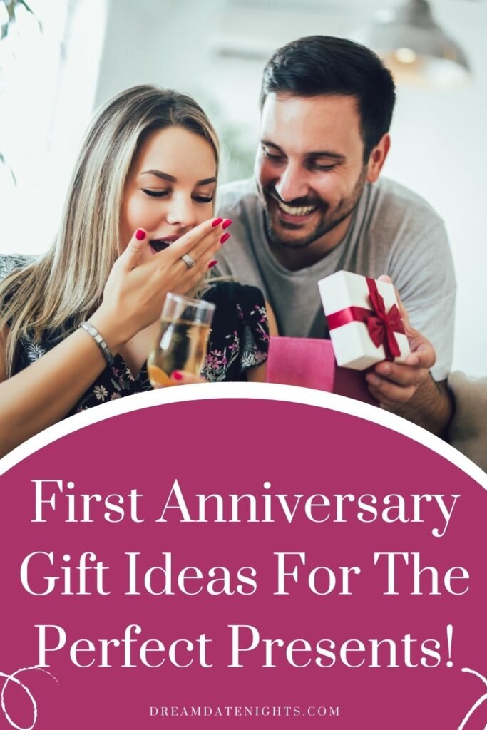 First Anniversary Gift Ideas For The Perfect Present pin 3