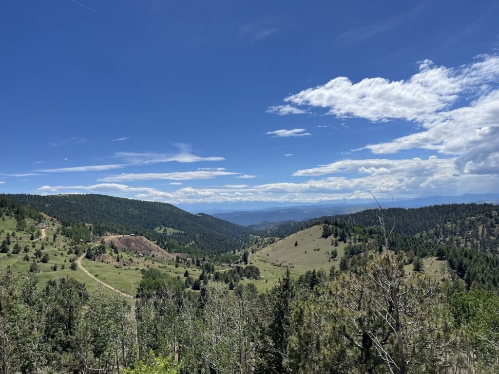 Cripple Creek from the scenic vantage point