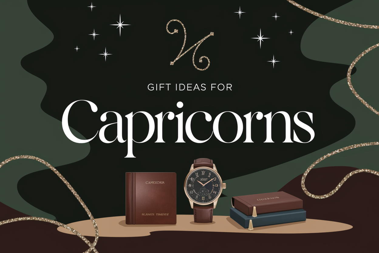 gift ideas for Capricorns