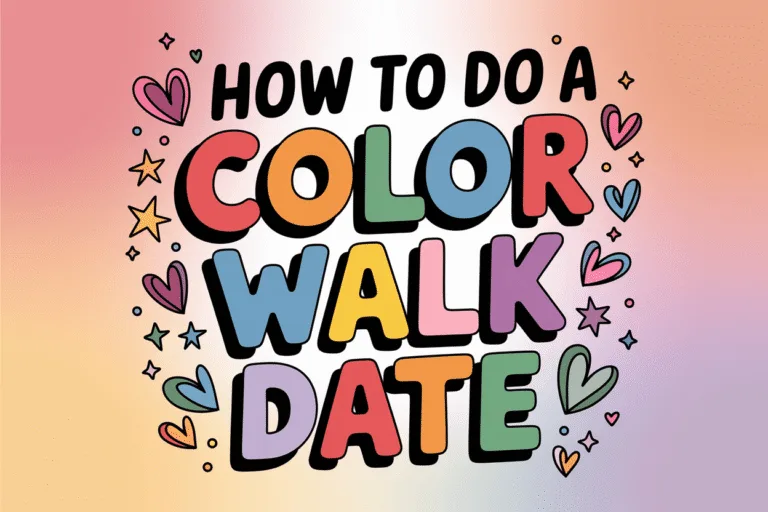 how to do a color walk date featured image