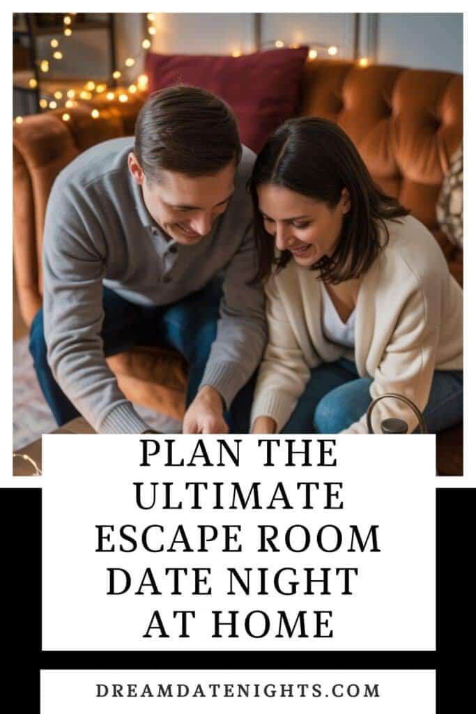 Plan a Fun Escape Room Date at Home 7 at home escape room date night pin 2